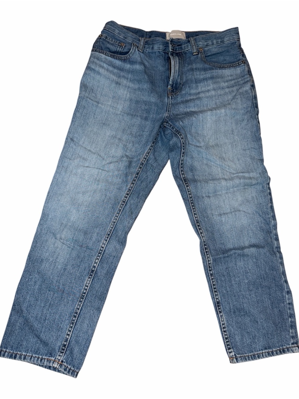 Everlane Women's Ankle Crop Jeans - Light Blue Wash